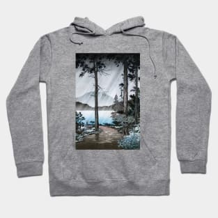 Morning Rain at Lake Hakone by Tsuchiya Koitsu Hoodie